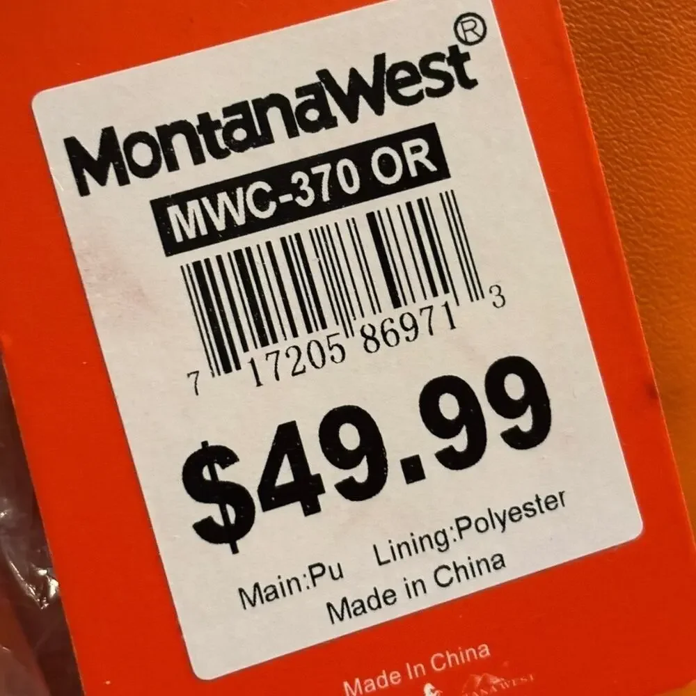 Montana West Orange Backpack - Picture 5 of 6